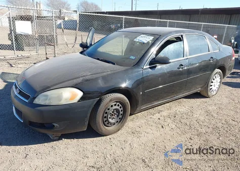 2007 Chevrolet Impala Ls из США, поврежденный, VIN 2G1WB55K579315669